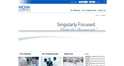 Desktop Screenshot of hoyasurgicaloptics.com