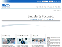 Tablet Screenshot of hoyasurgicaloptics.com